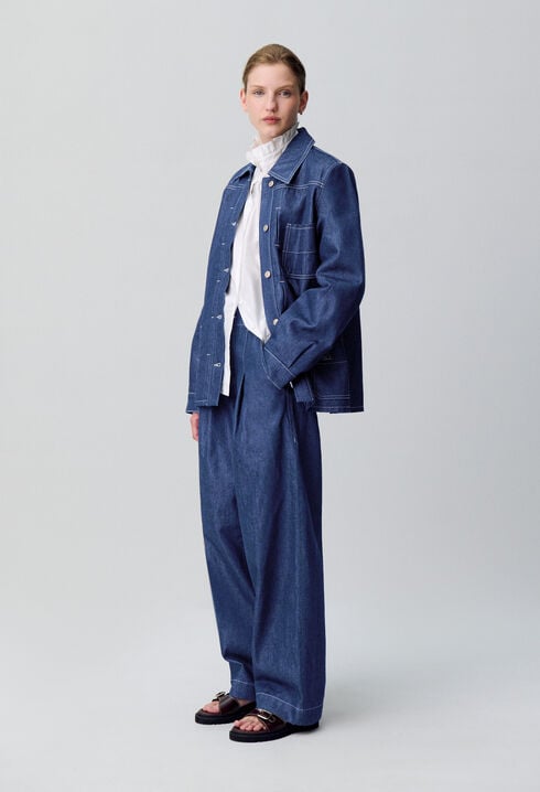 Straight Denim Jacket