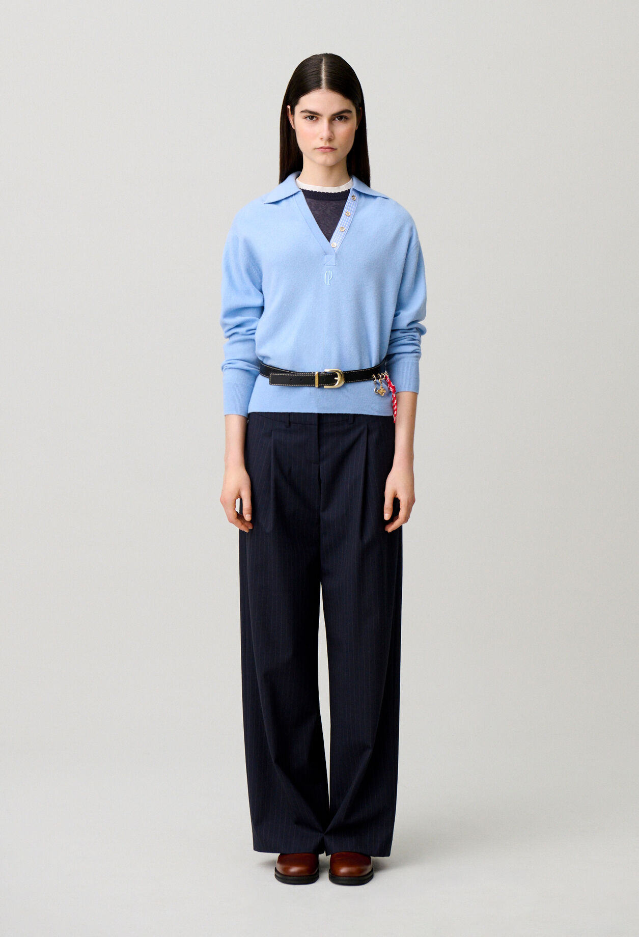 Wool and cashmere jumper