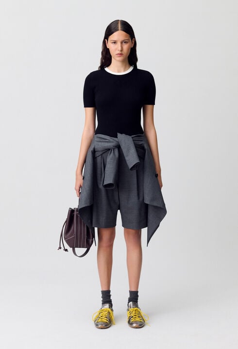Lightweight Knit T-Shirt