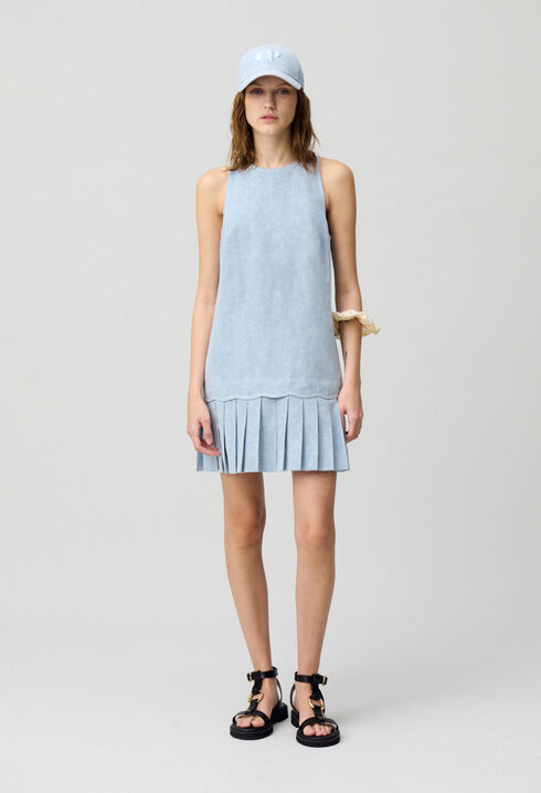 Sleeveless short dress