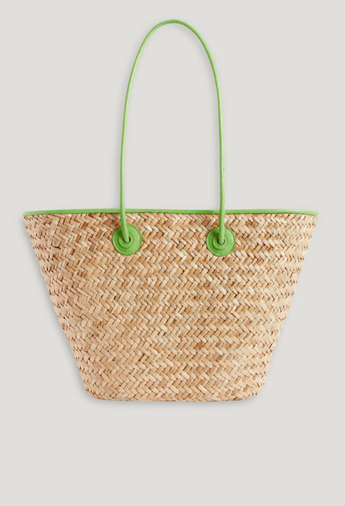 Medium straw basket