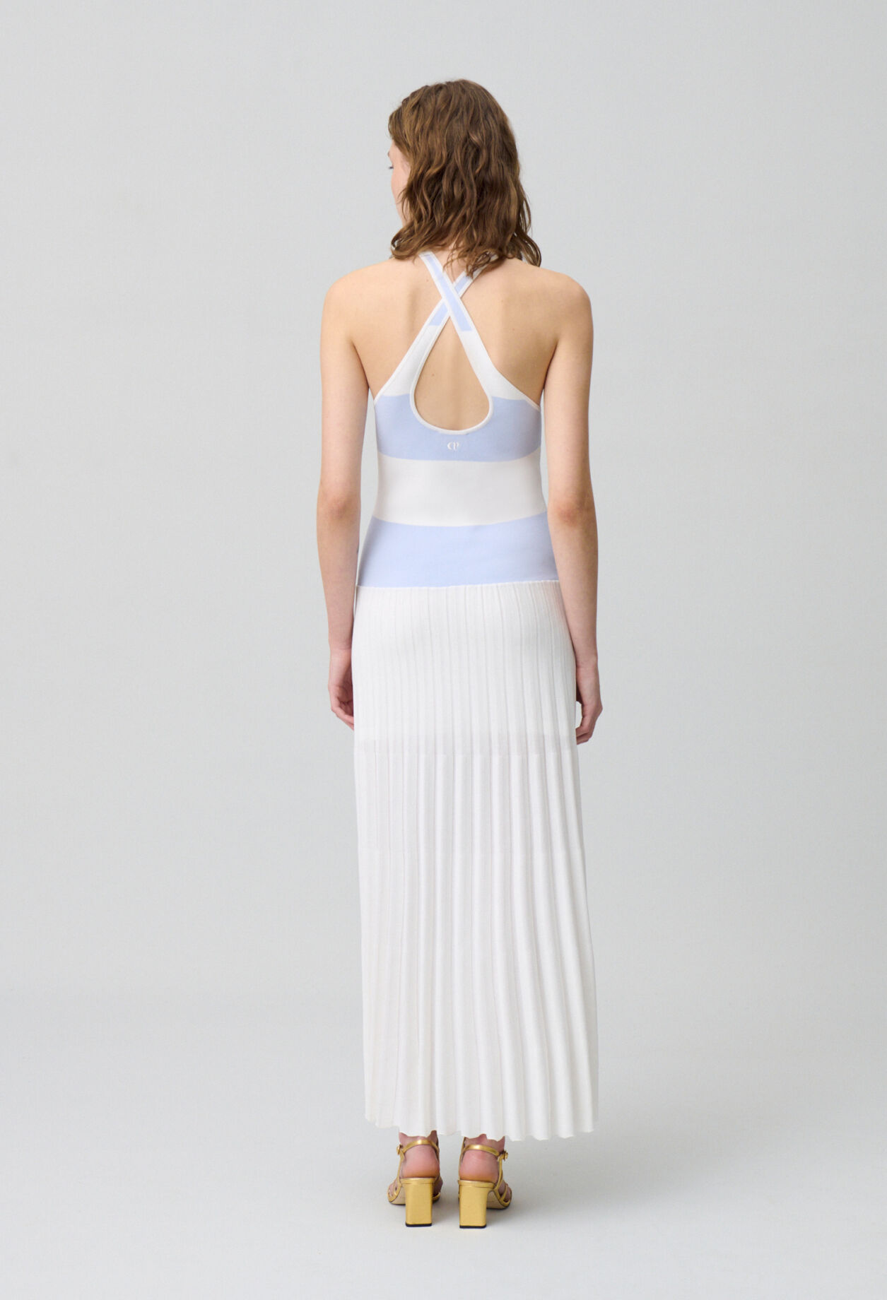 Long knitted dress