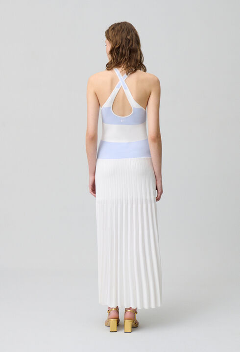 Long knitted dress
