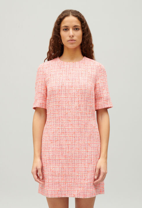 Short tweed dress