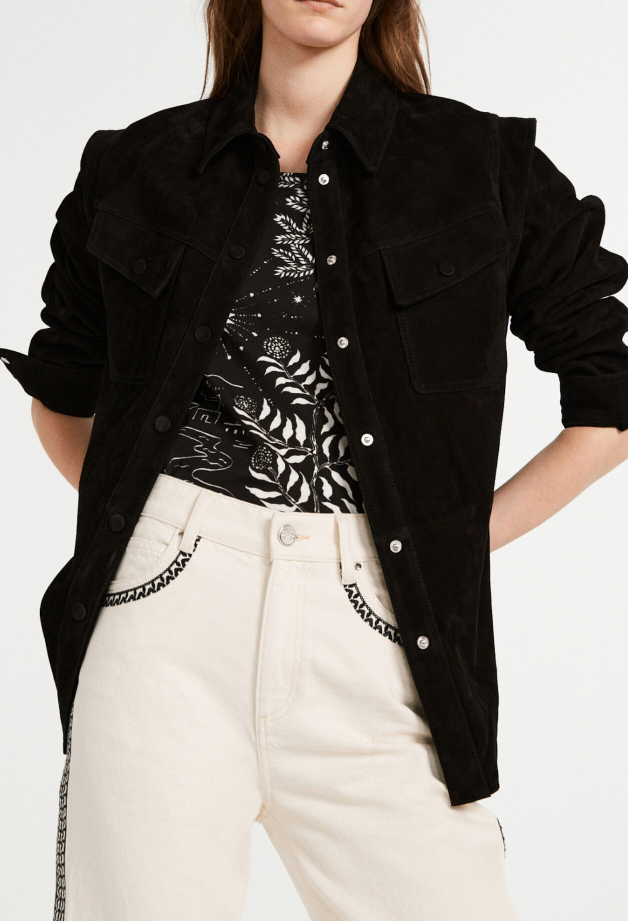 Suede jacket