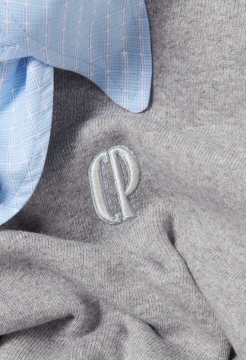 Scarf Collar Sweatshirt