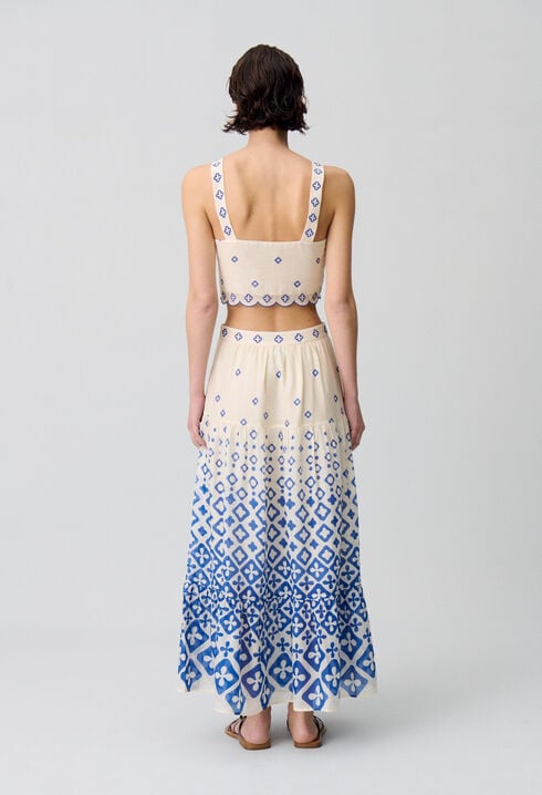 Provençal Long Skirt