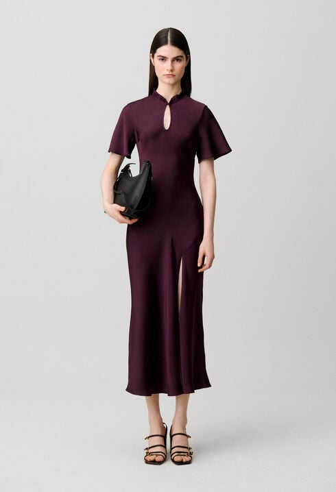 Flowy Victorian collar dress