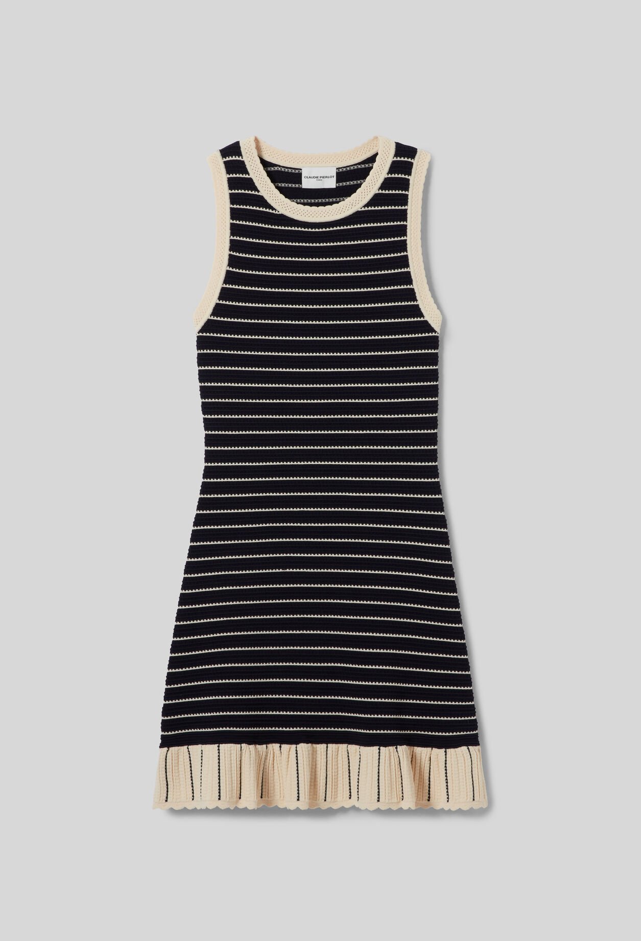 Short striped dress