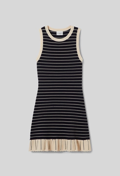 Short striped dress