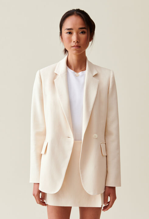 Ivory Tailored Jacket