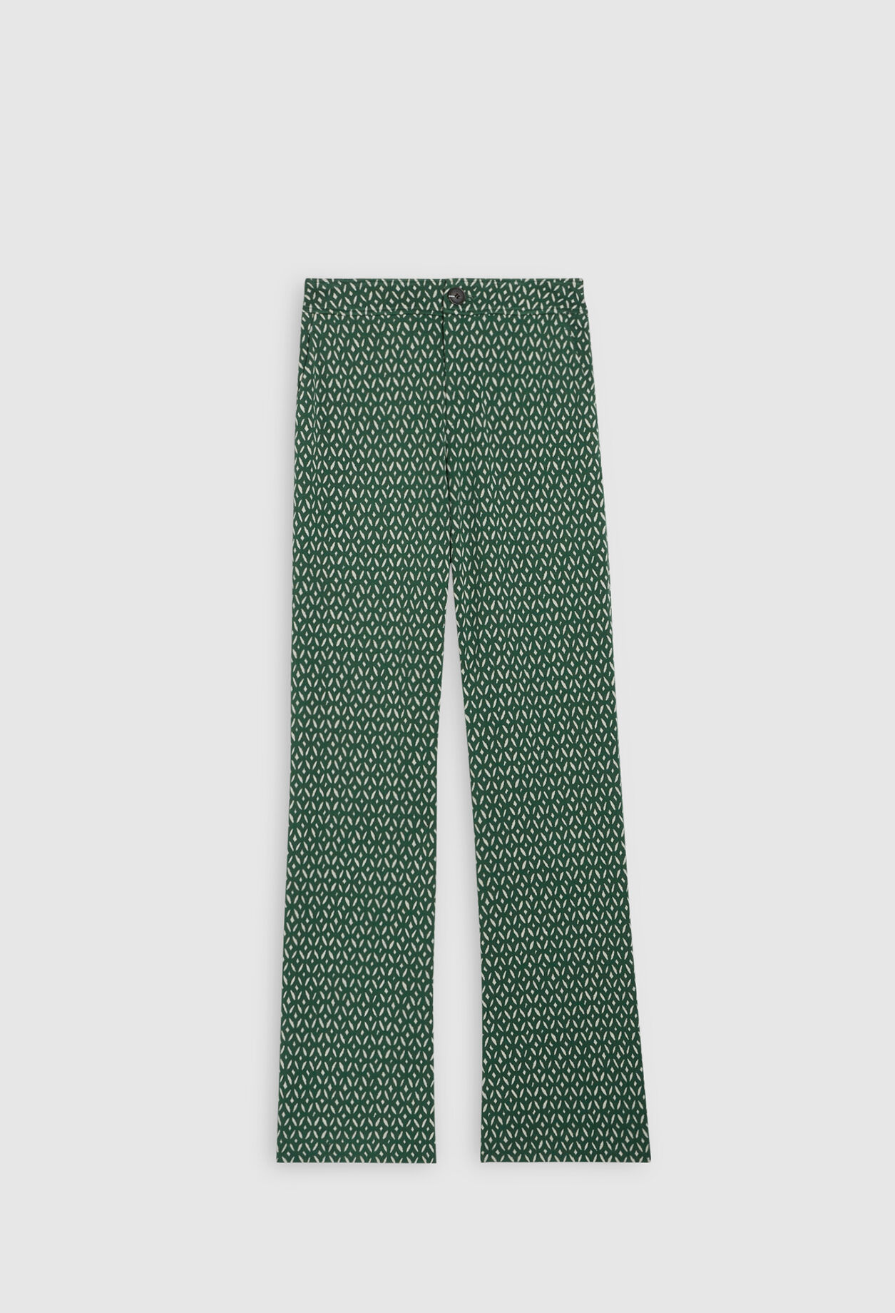 Printed trousers