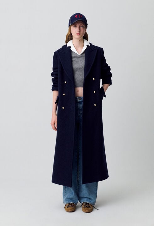 Long tailored coat