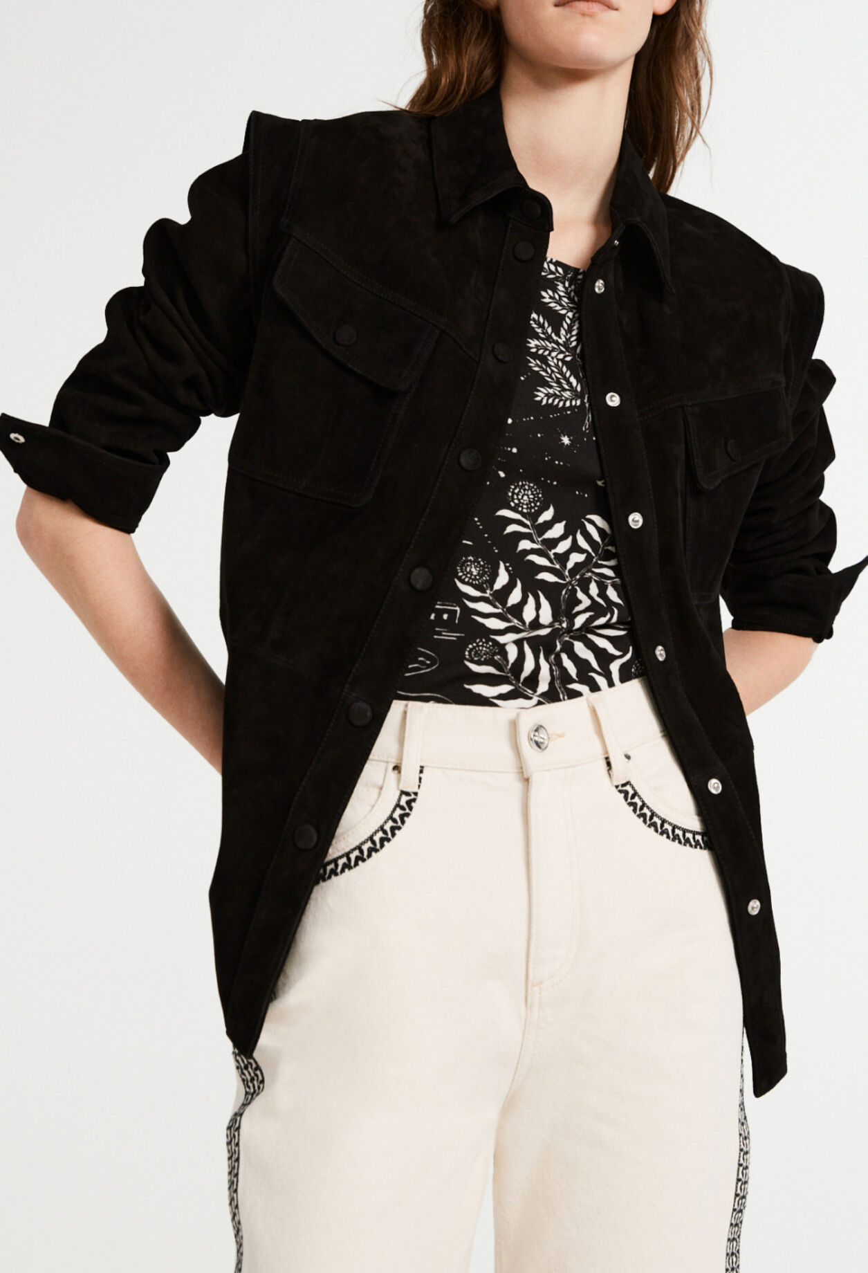 Suede jacket