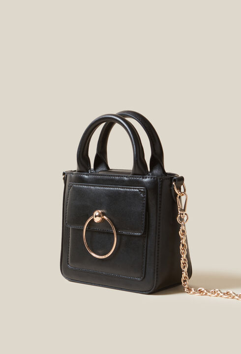 Mini Anouck smooth leather bag