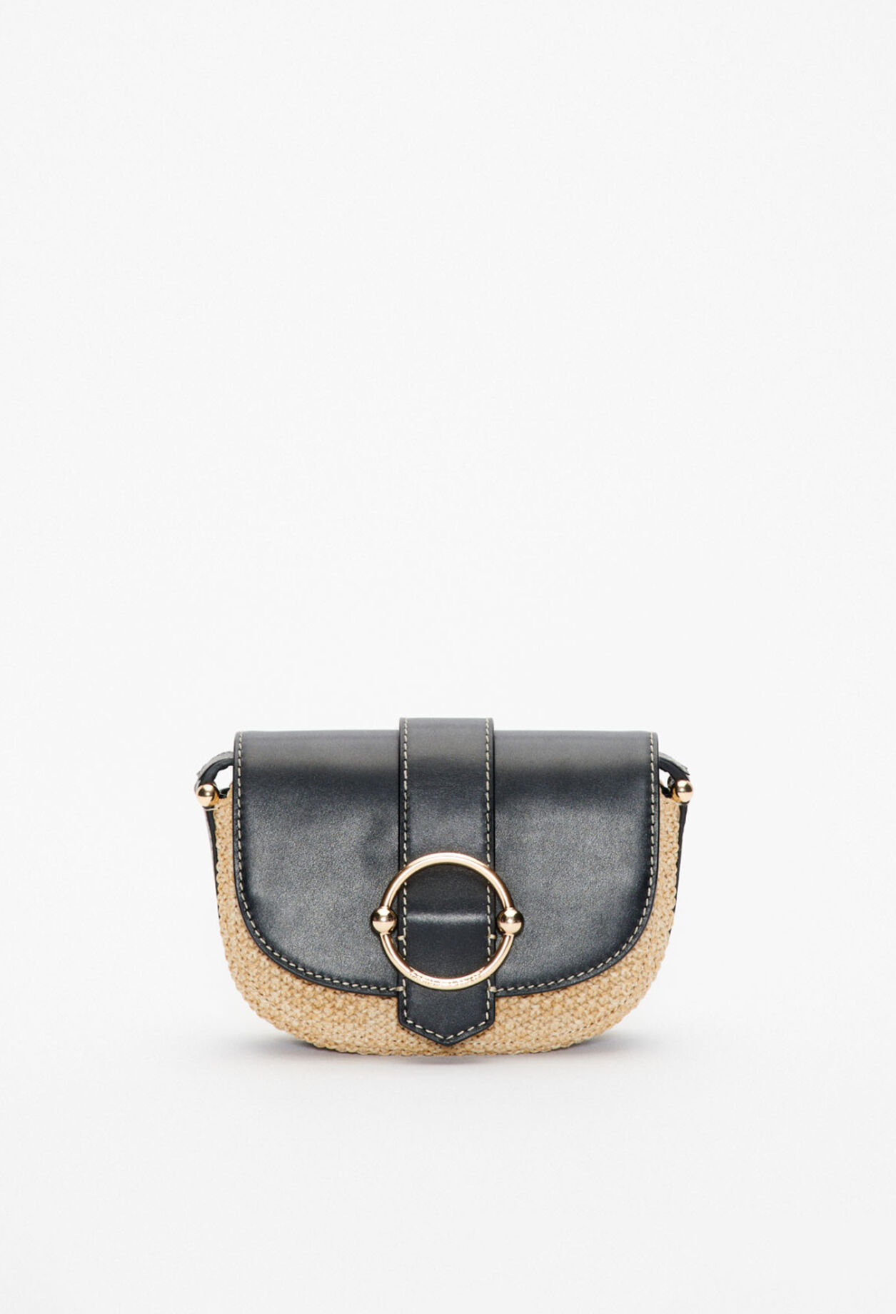 Leather messenger bag