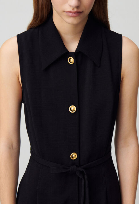 Sleeveless short dress