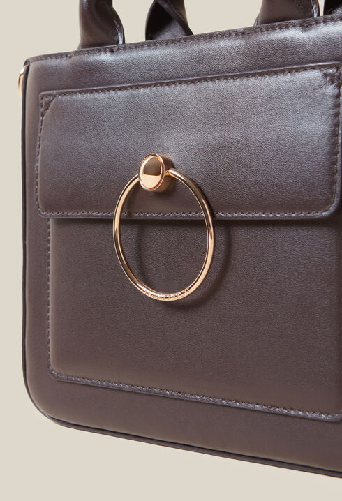 Anouck smooth leather chain bag