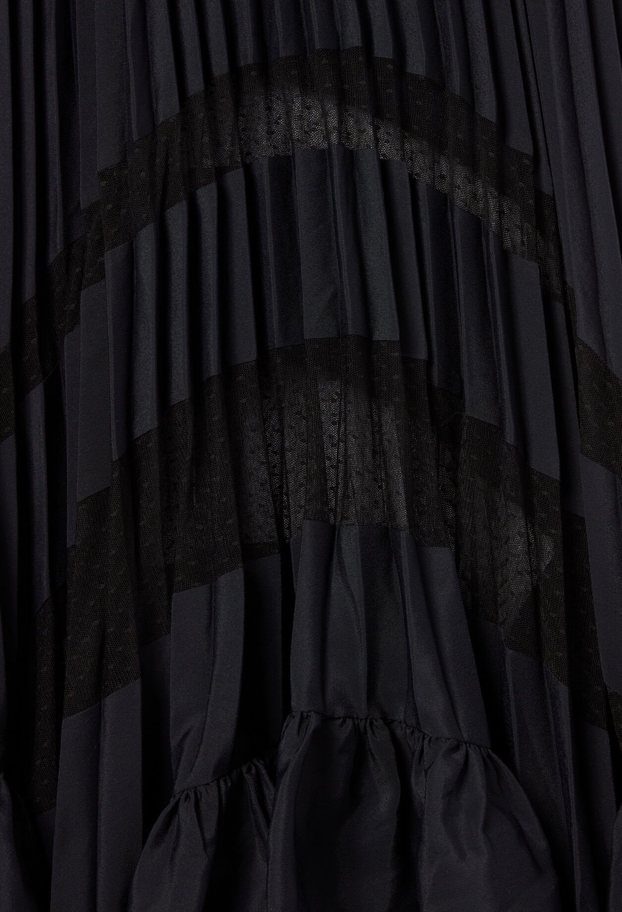 Midi pleated skirt 