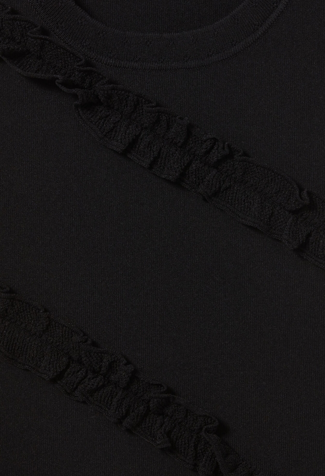 Long fine-knit dress