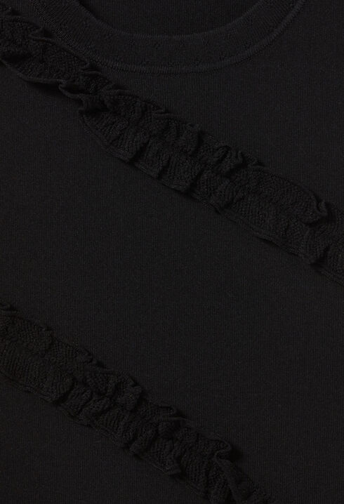 Long fine-knit dress