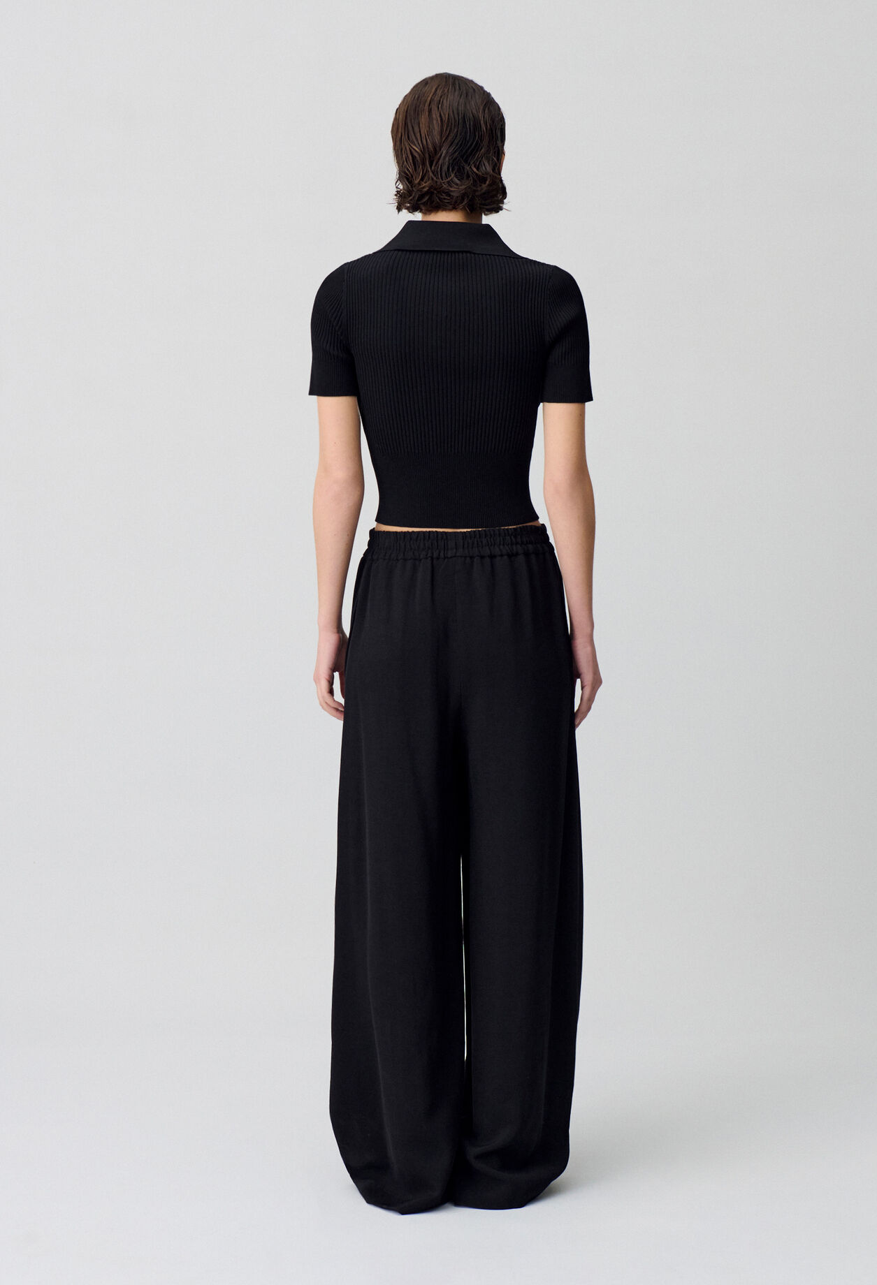 Fine knit top