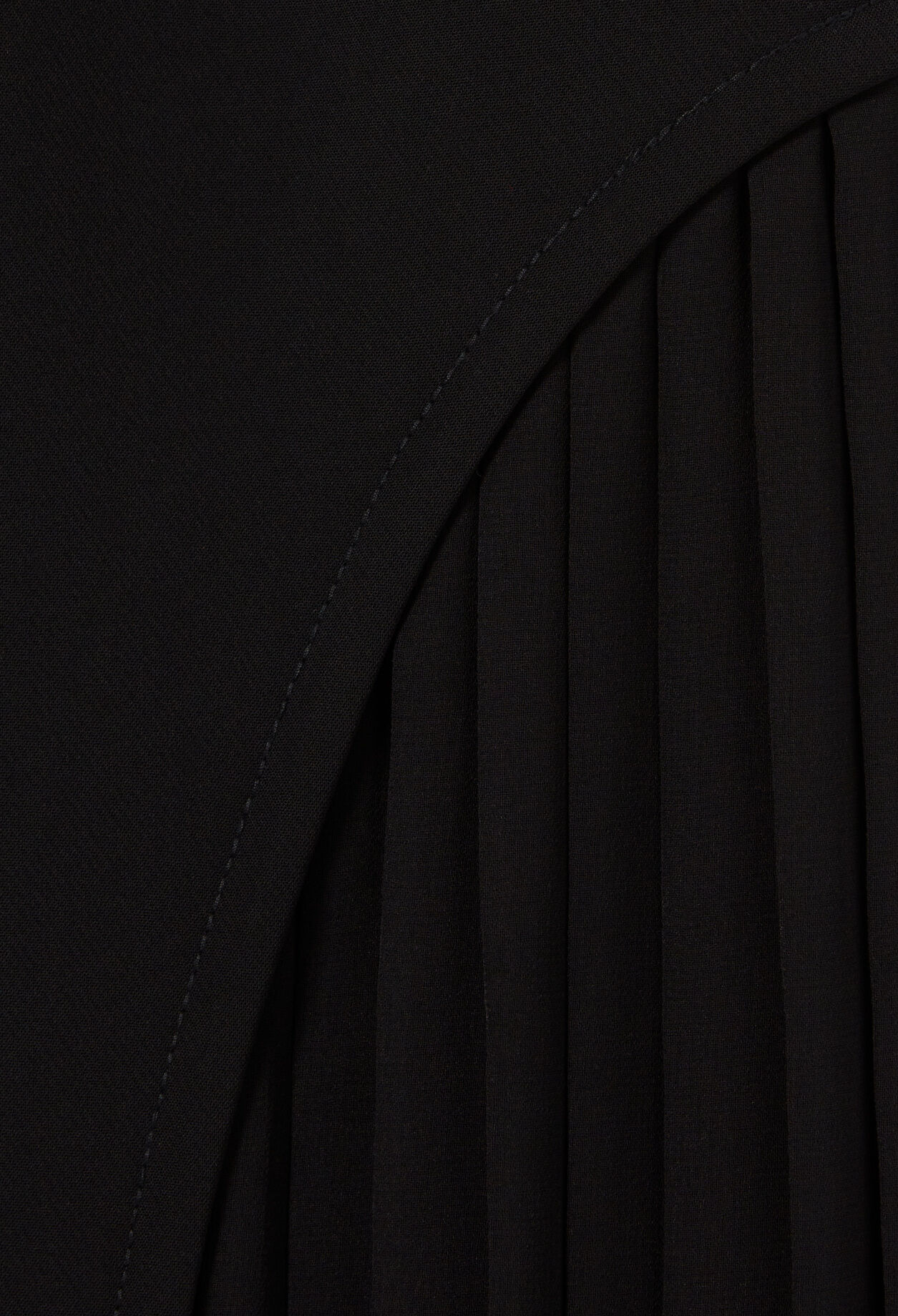 Pleated Midi Skirt