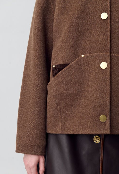 Short Wool Coat