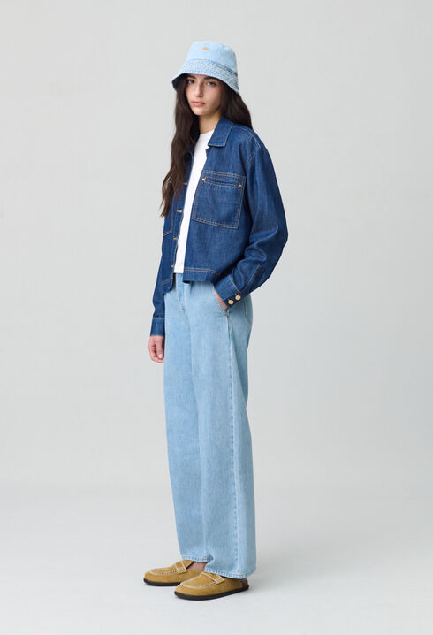 Marc wide-leg denim jeans