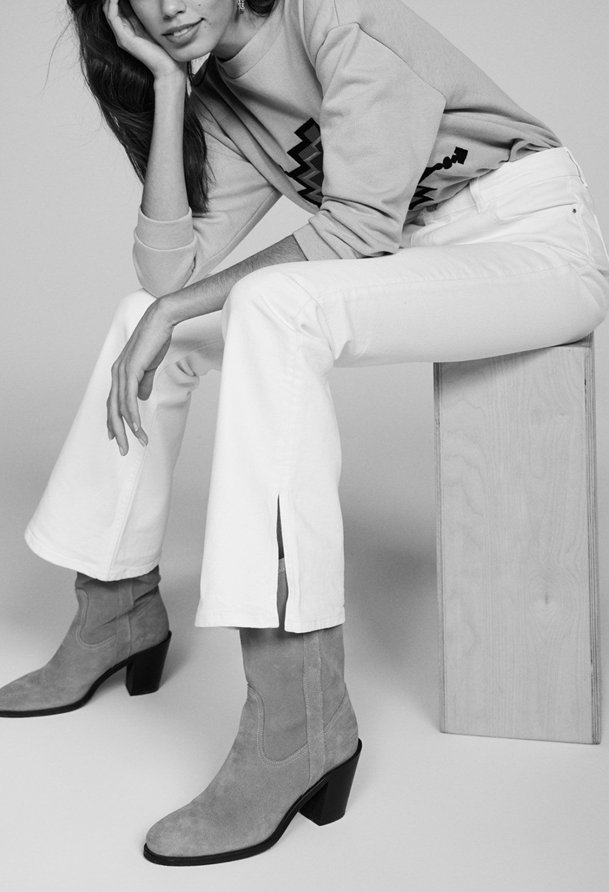 Ecowash bootcut jeans