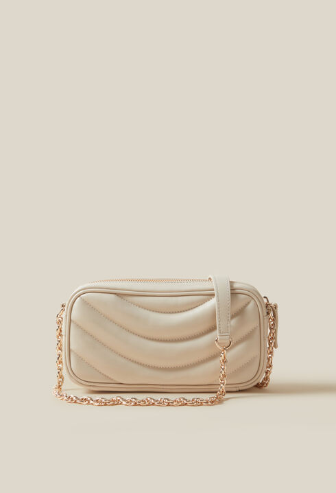 Matte Leather Quilted Alba Bag