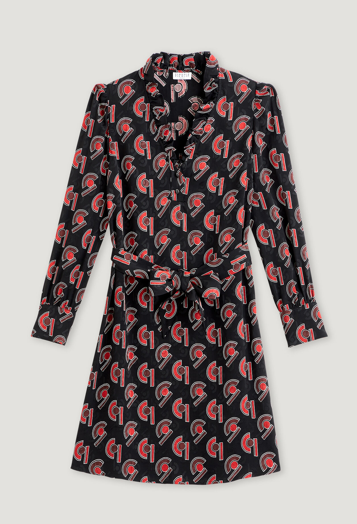 Floaty print dress