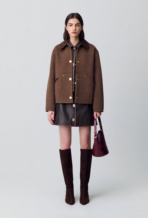 Short Wool Coat