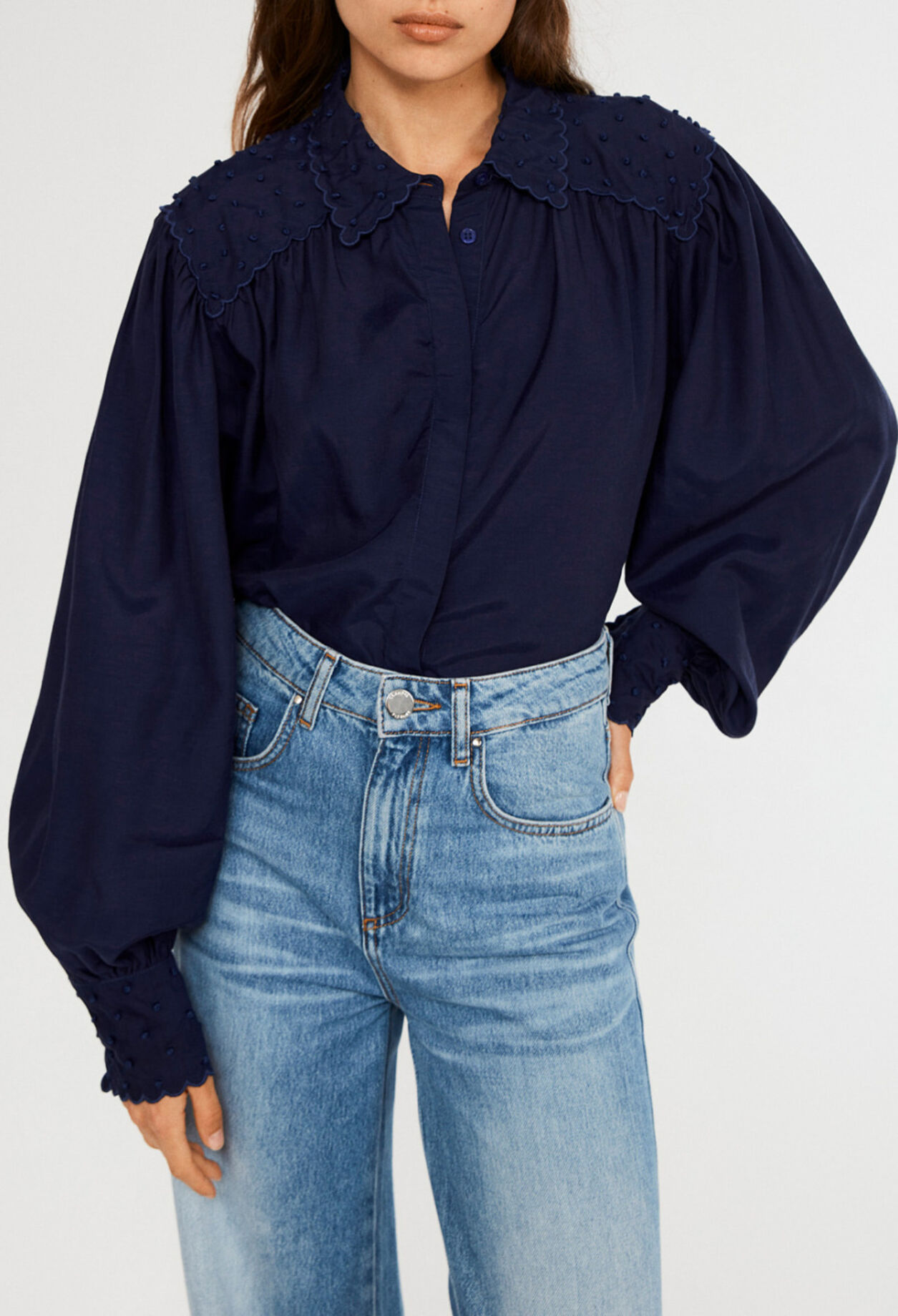 Fluid blouse