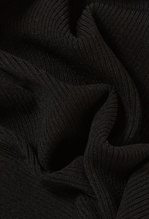 Fine knit bow top