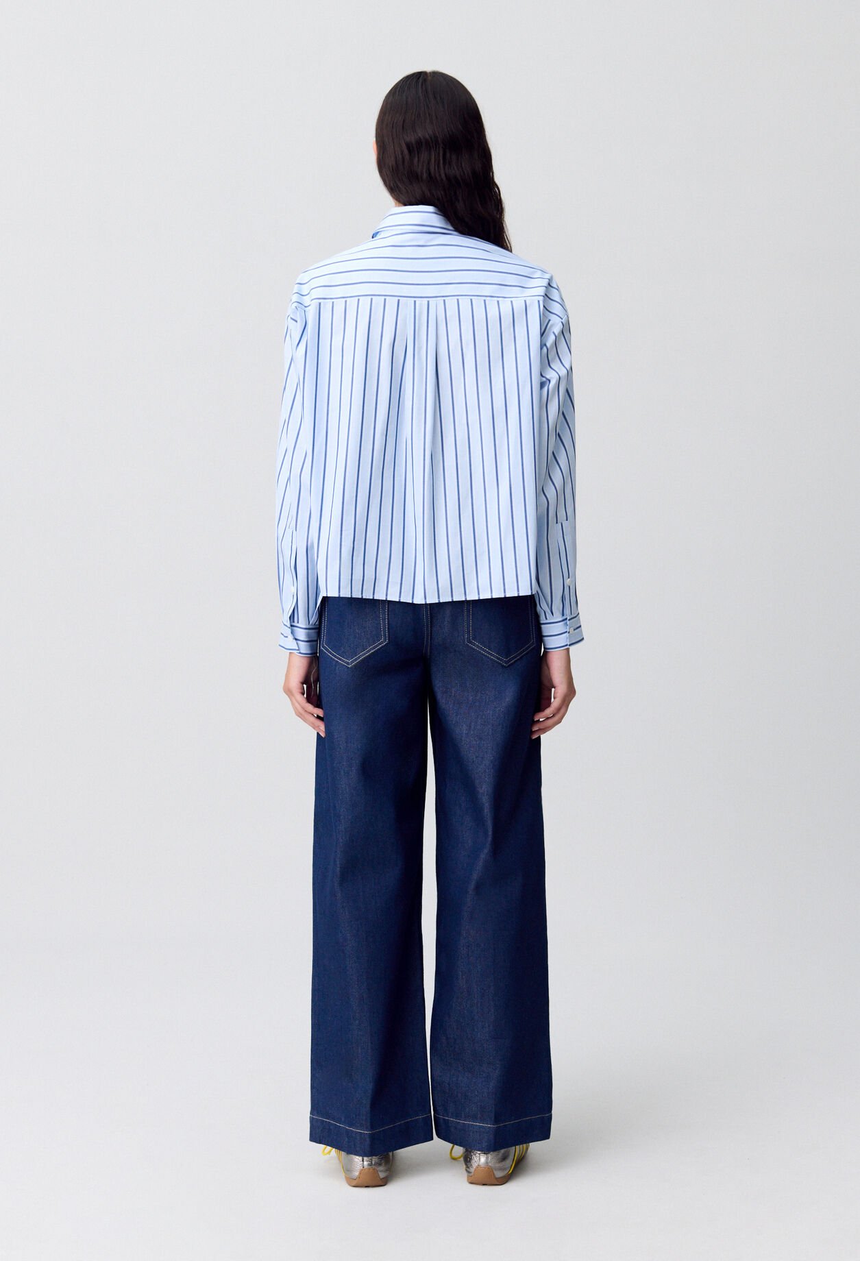 Oversized Striped Shirt