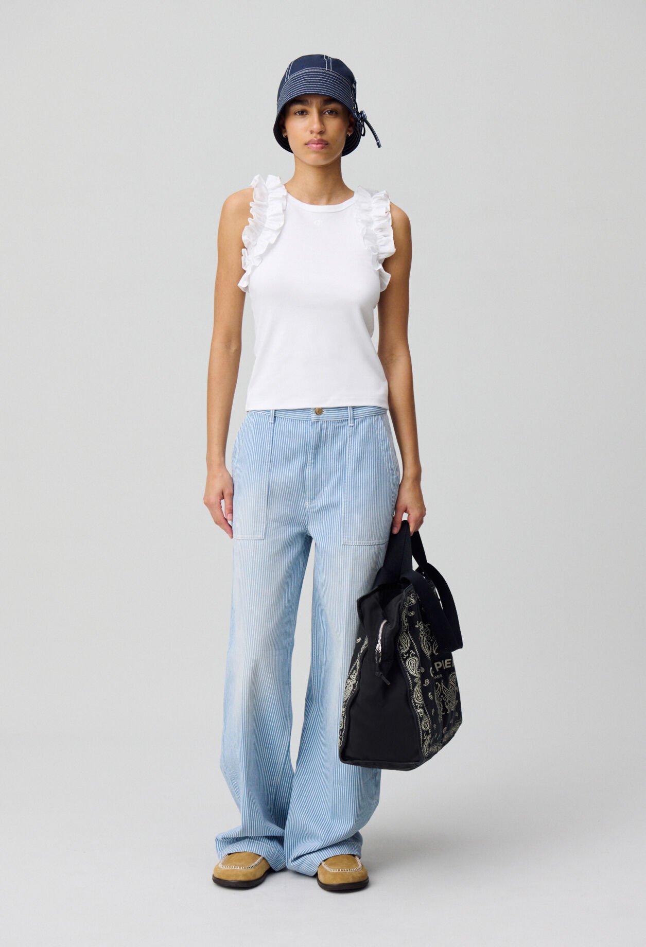 Frilled Tank Top