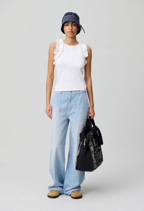 Frilled Tank Top