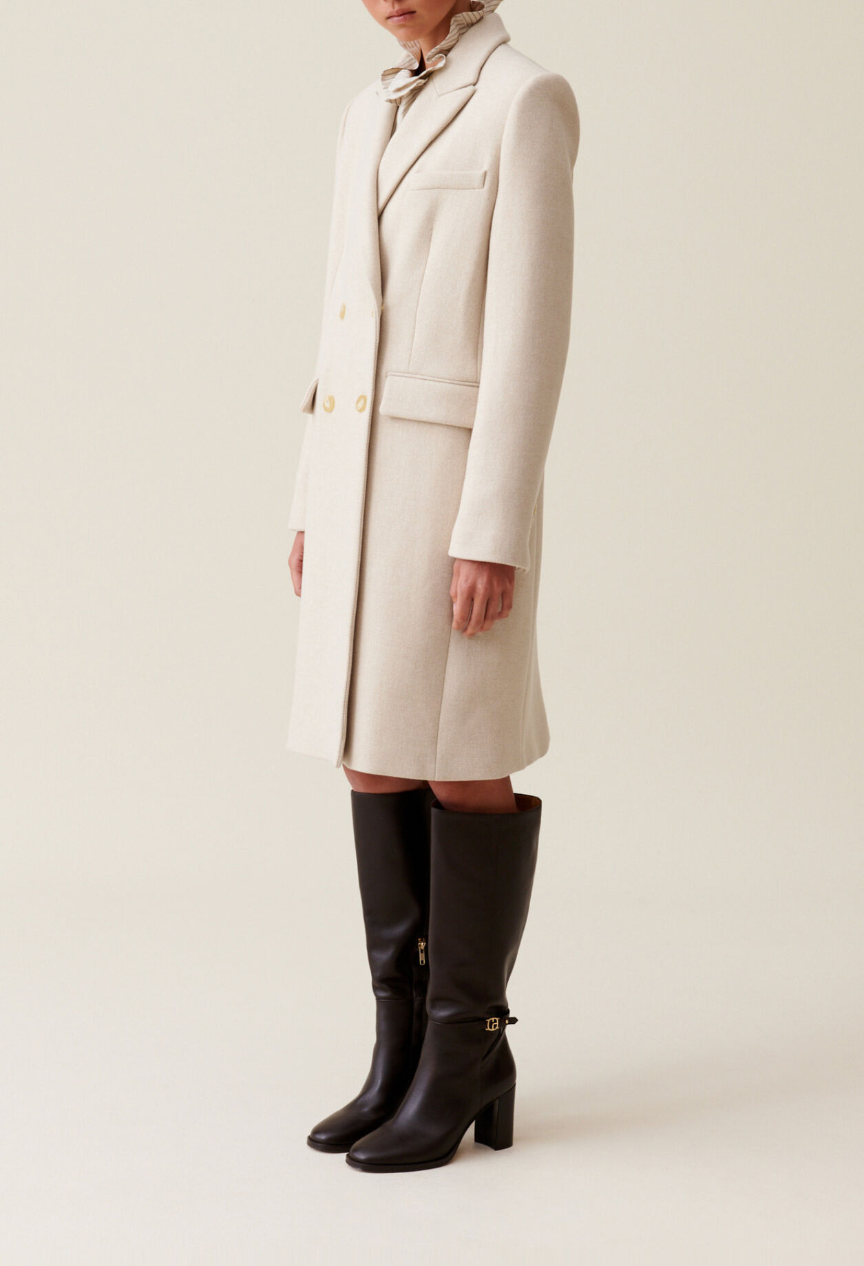 Classic Straight Mid-Length Coat