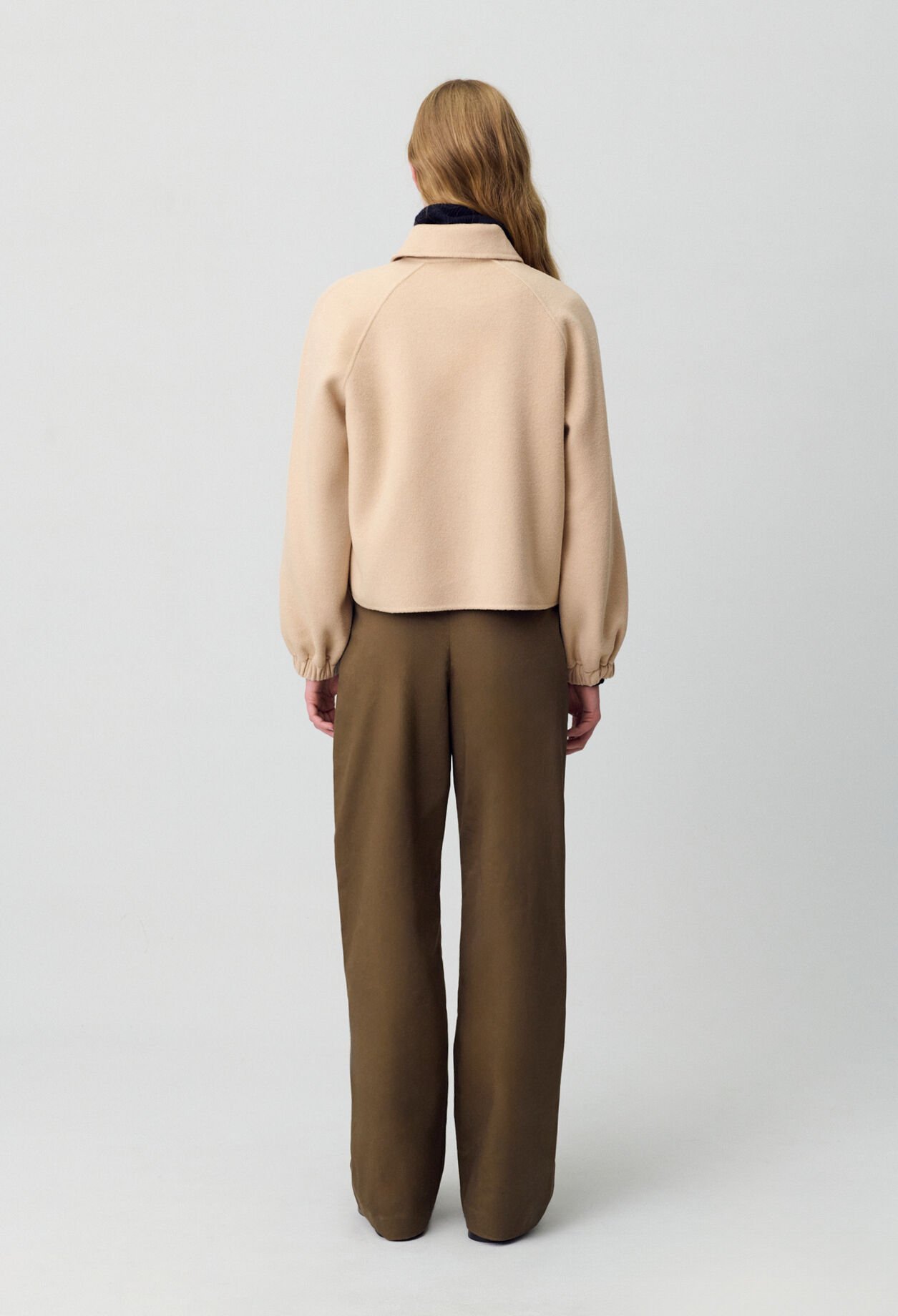 Short Shirt Collar Jacket