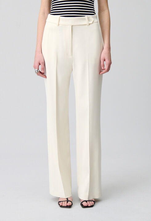 Tailored Straight-Leg Trousers