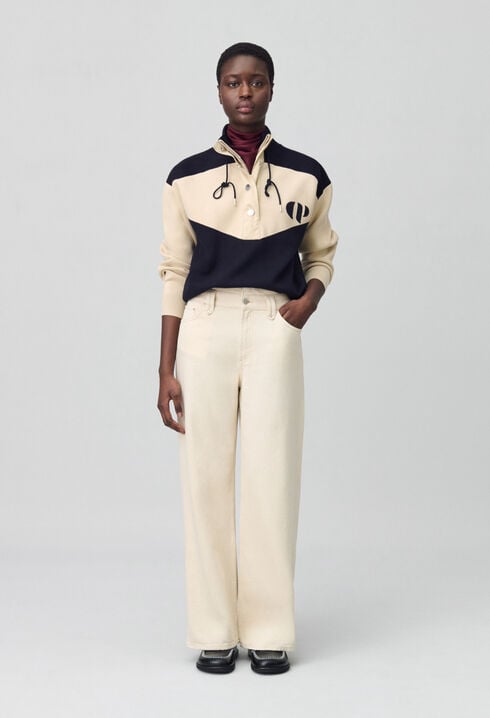 Minimum half-zip sweatshirt