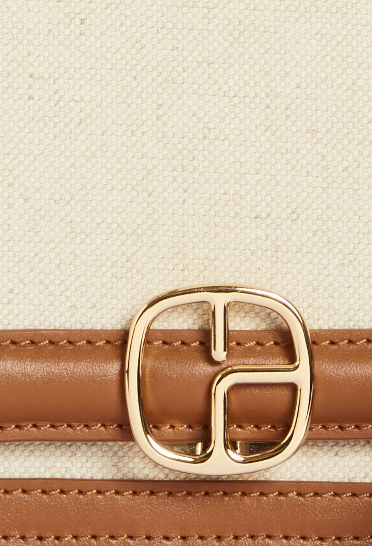 Alberto beige canvas bag