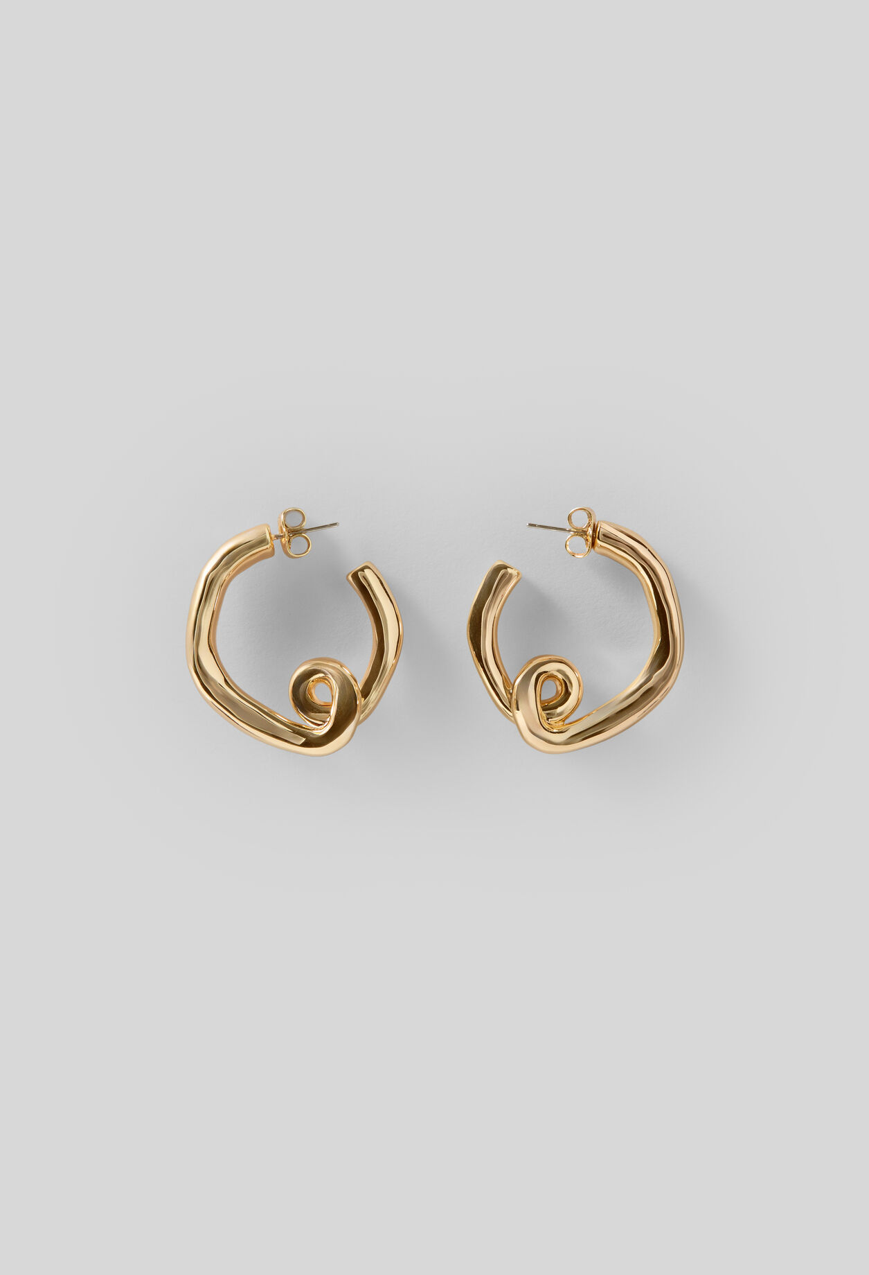 Claudie engraved earrings