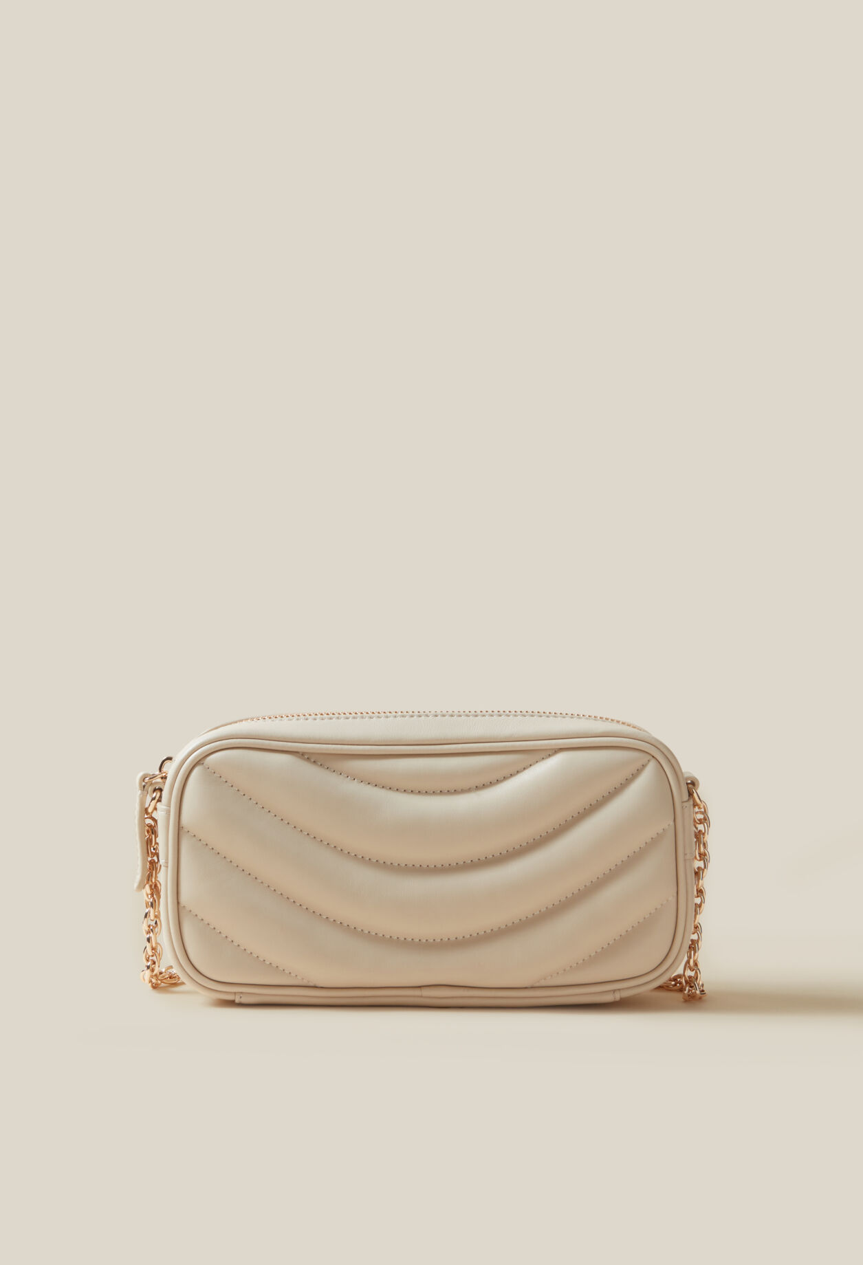 Matte Leather Quilted Alba Bag