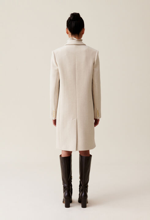 Classic Straight Mid-Length Coat