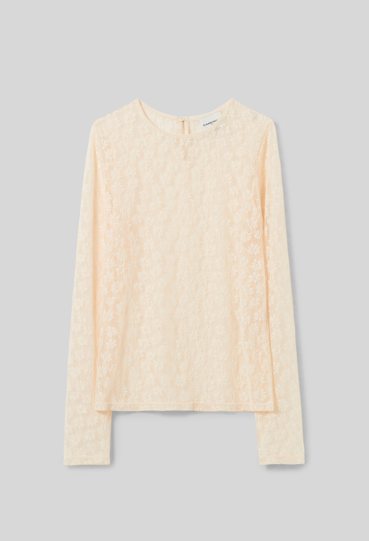 Sheer lace top