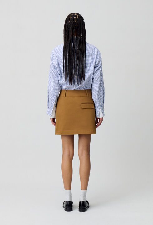 Short Skirt with Buttons
