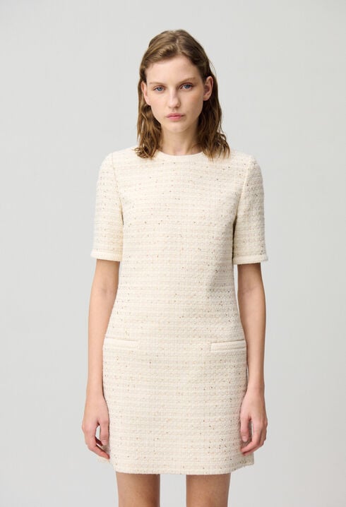 Short tweed dress