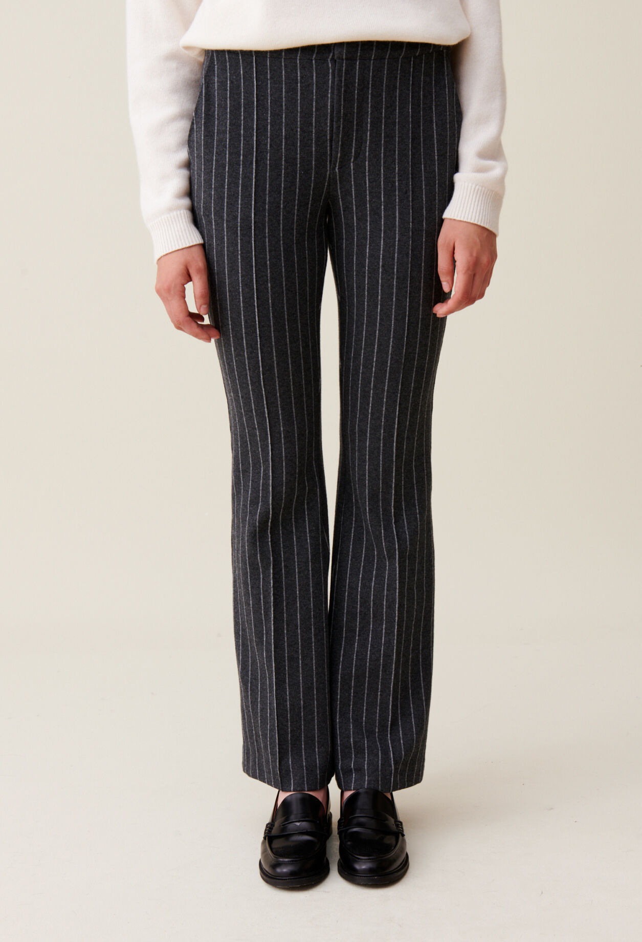 Striped flared trousers for women Claudie Pierlot